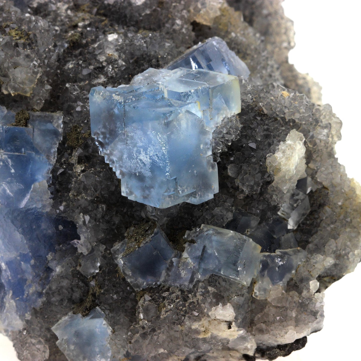 Fluorite. 5238.5 carats. Mont-Roc, Tarn, France