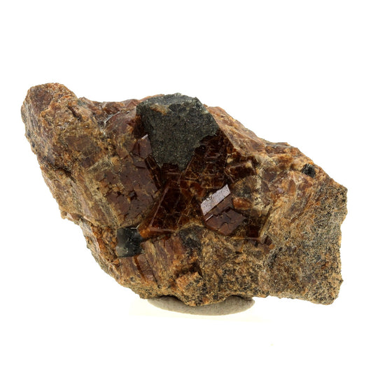 Grenat Grossulaire-Andradite. 154,0 carats. Pyrénées-Orientales, France