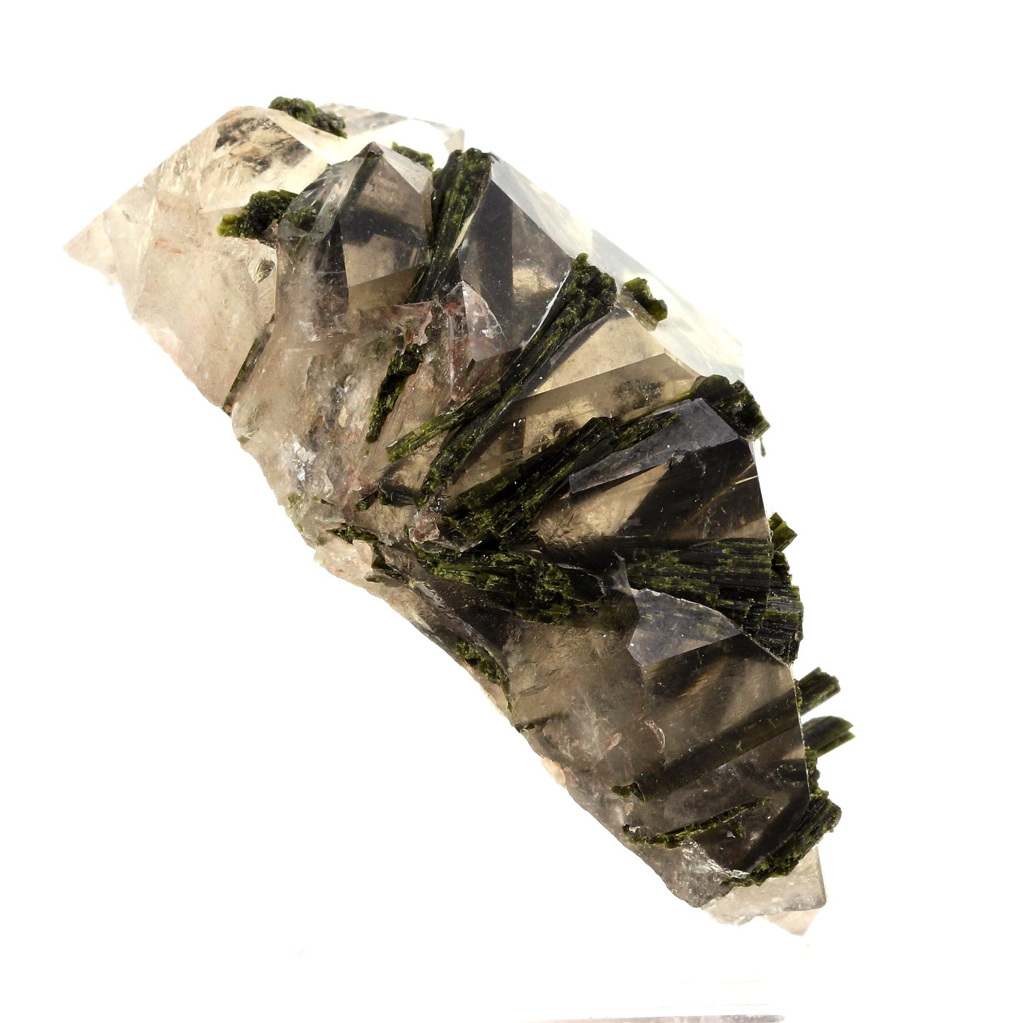 Quartz + Epidote. 1476.5 carats. Caetité, Bahia, Brésil