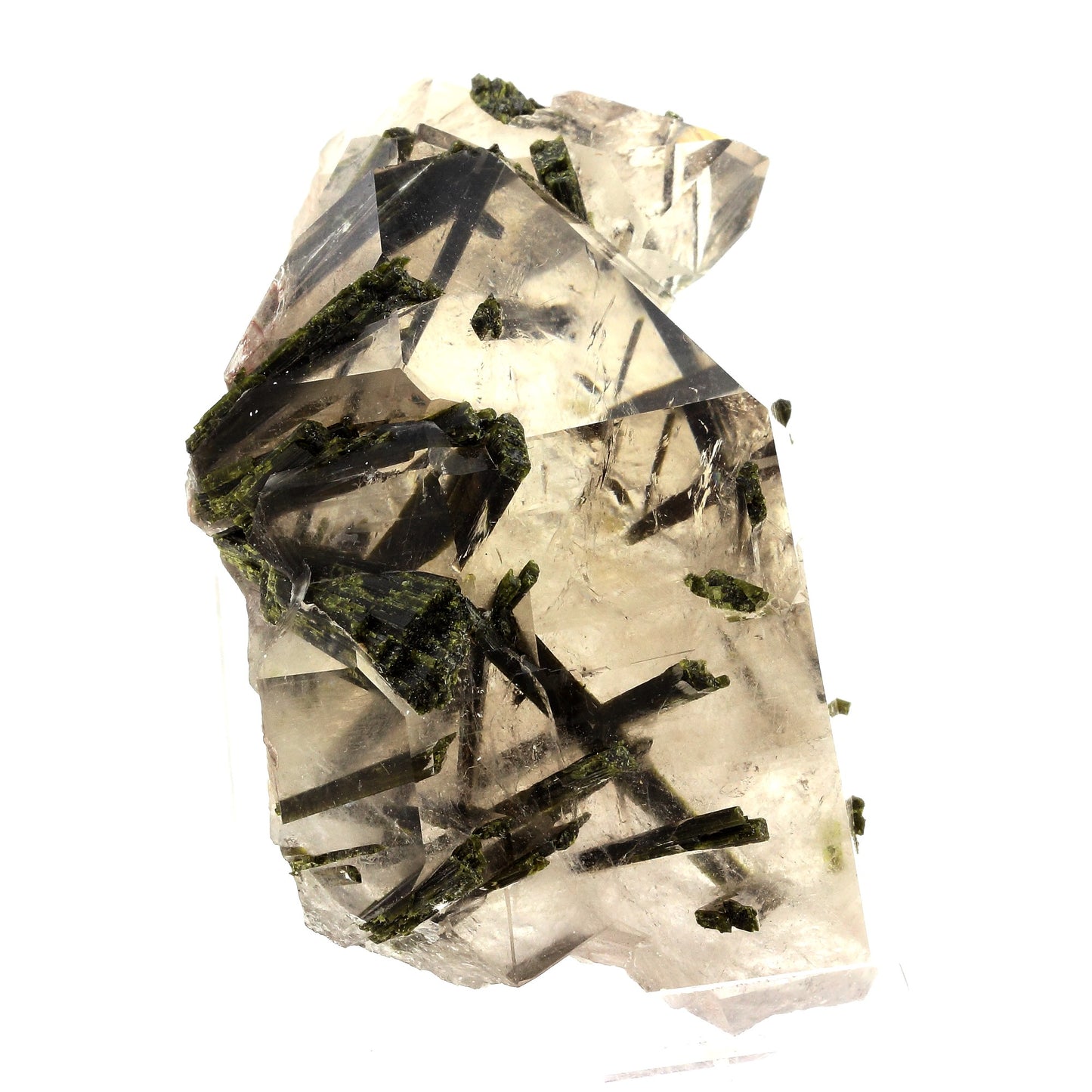 Quartz + Epidote. 1476.5 carats. Caetité, Bahia, Brésil