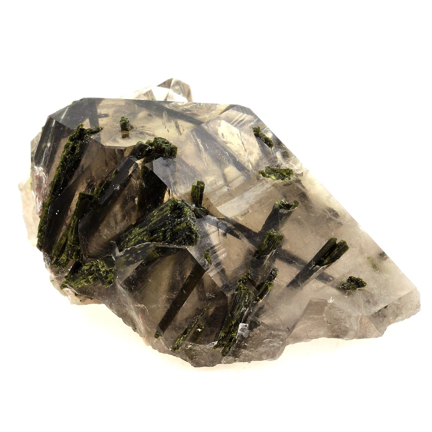 Quartz + Epidote. 1476.5 carats. Caetité, Bahia, Brésil