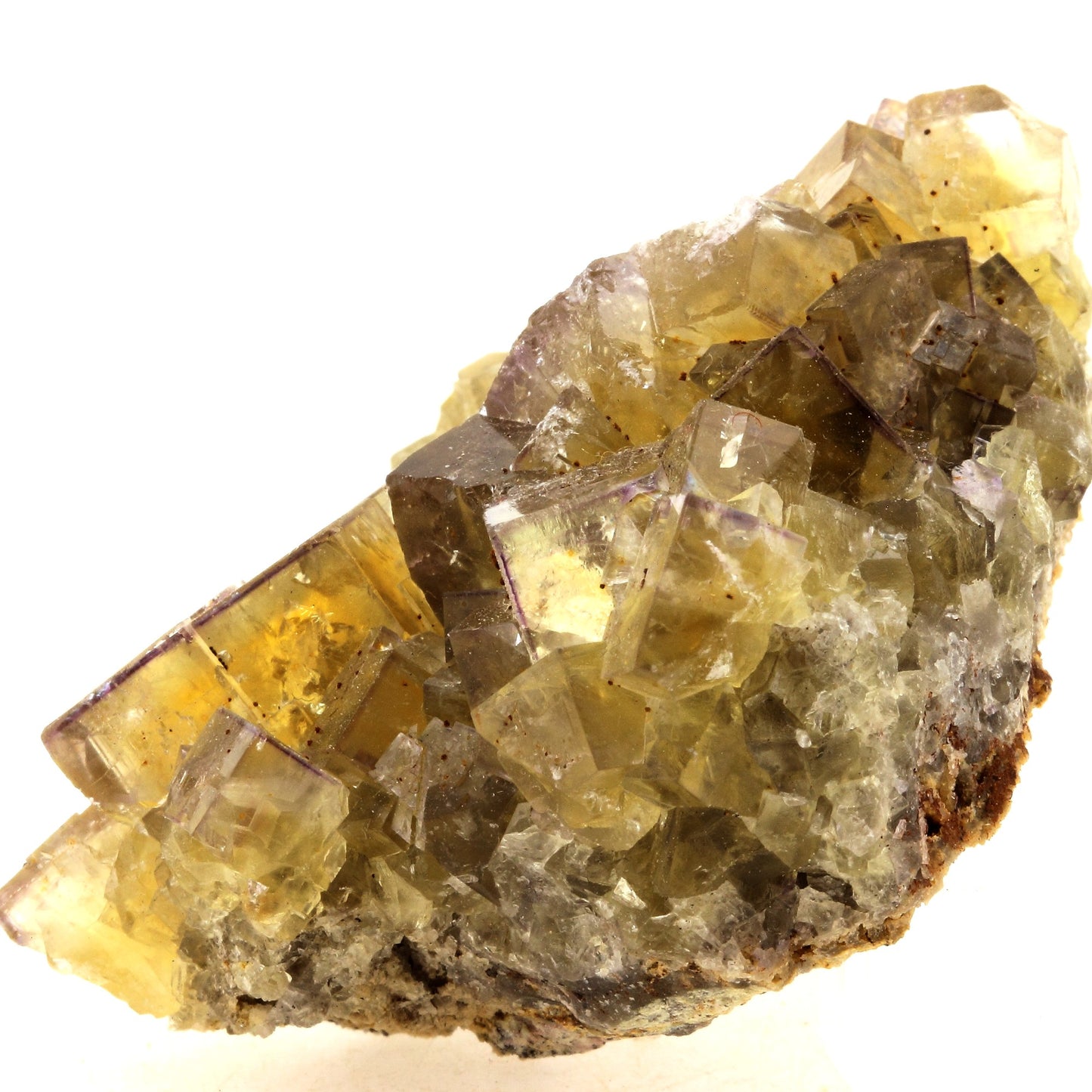 Fluorite. 413.0 carats. Valzergues, Aveyron, Occitanie, France