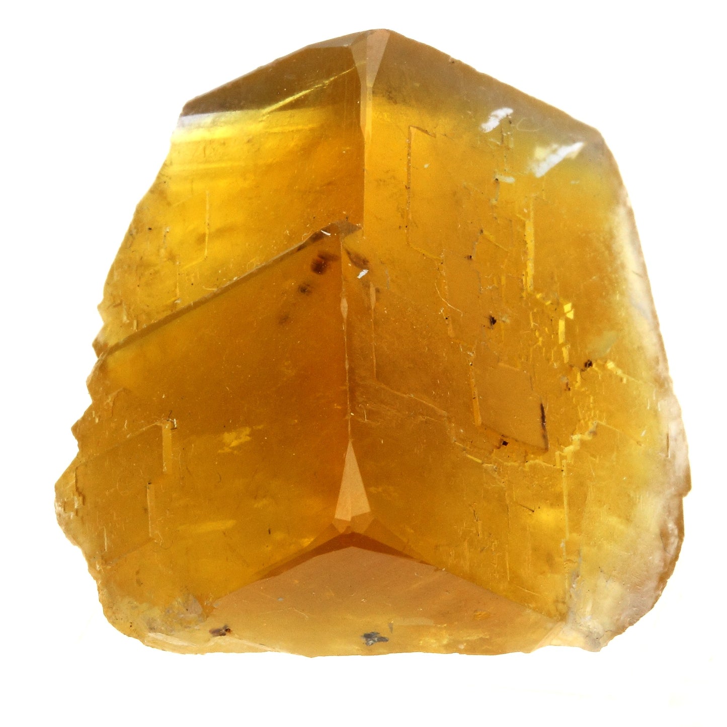 Fluorite. 129.0 carats. Valzergues, Aveyron, Occitanie, France