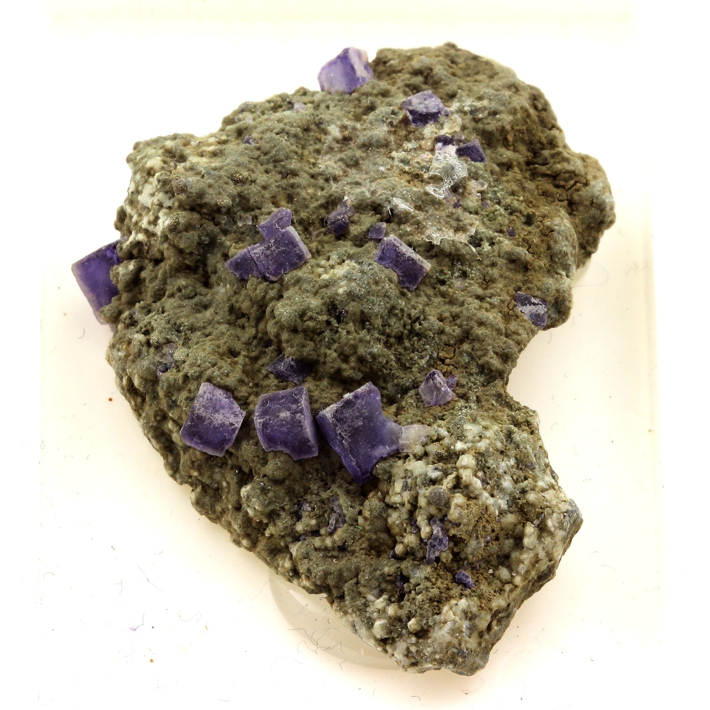 Fluorite. 66.5 carats. Panasqueira Mines, Covilhã, Portugal