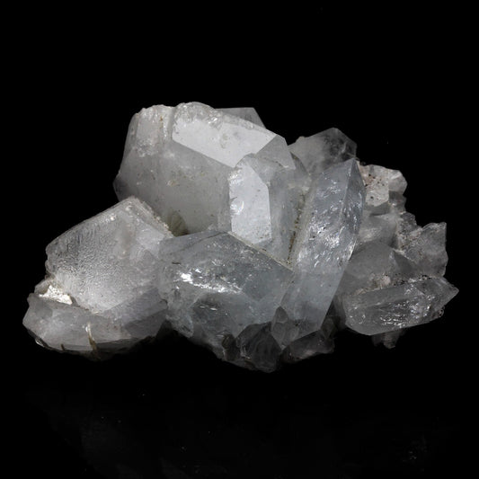 Goshenite + Muscovite. 272.0 carats. Pingwu beryl mine, Mianyang, Sichuan, Chine