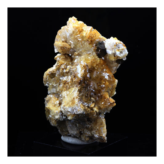 Pyrite + Calcite + Dolomite. 67.0 carats. Lamalou-les-Bains, Hérault, Occitanie, France