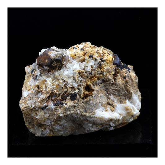 Pyrite + Calcite + Dolomite. 311.0 carats. Lamalou-les-Bains, Hérault, Occitanie, France