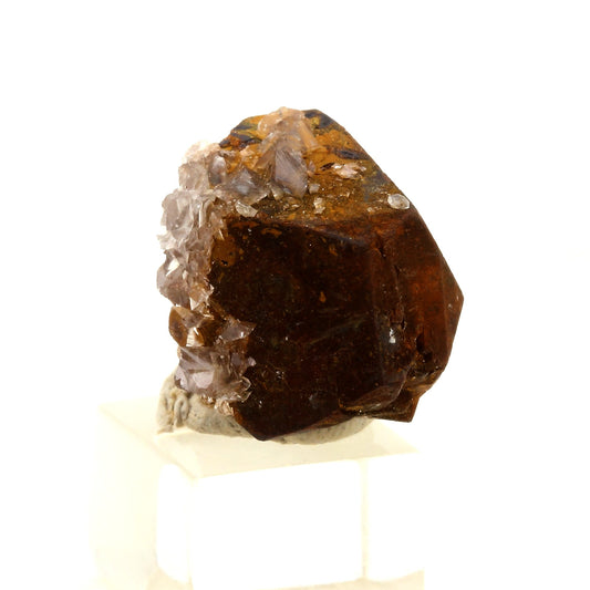 Pyrite + Calcite + Dolomite. 17.0 carats. Lamalou-les-Bains, Hérault, Occitanie, France