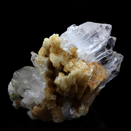 Quartz à Ame + Dolomite + Apatite. 347.0 carats. Akka, Tiznit, Souss-Massa, Maroc