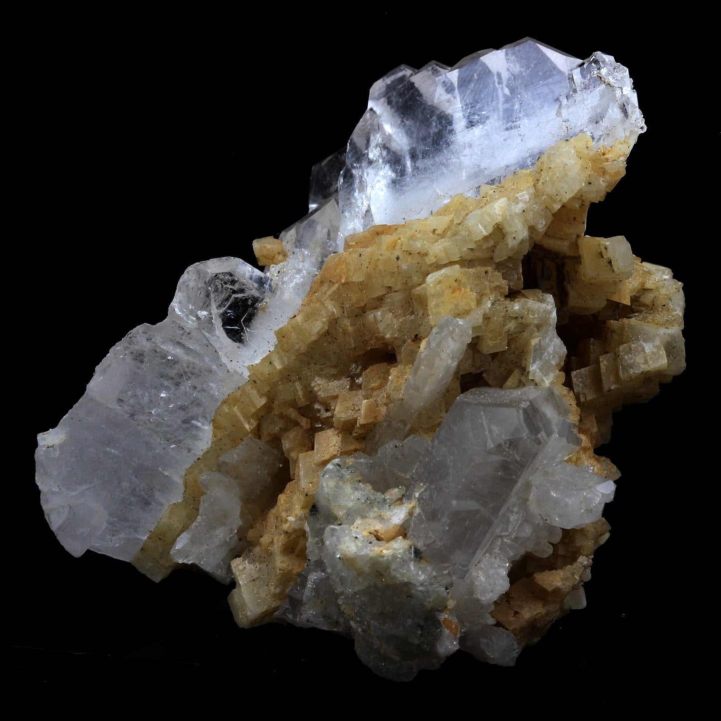 Quartz à Ame + Dolomite + Apatite. 347.0 carats. Akka, Tiznit, Souss-Massa, Maroc