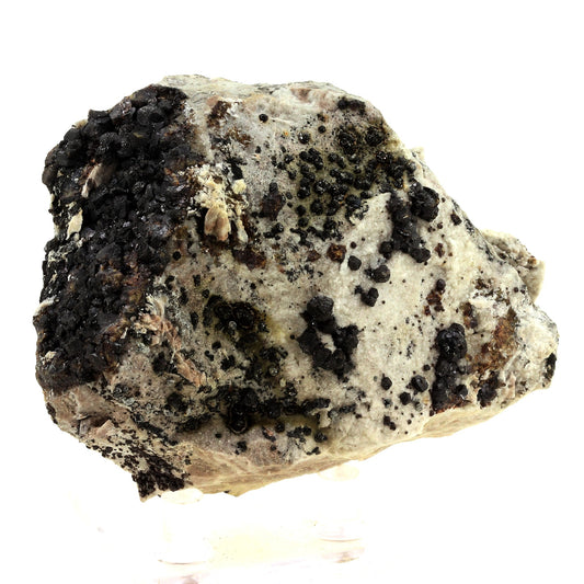Bournonite + Sphalerite. 2272.0 carats. Saint-Laurent-le-Minier, Occitanie, France