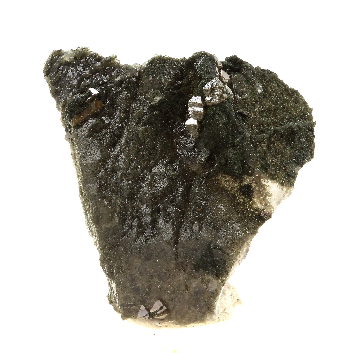 Anatase + Quartz + Chlorite. 86.0 carats. Les Rousses, Vaujany, Isère, France