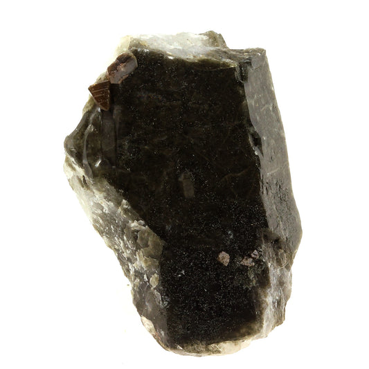 Anatase + Quartz + Chlorite. 136.0 carats. Les Rousses, Vaujany, Isère, France
