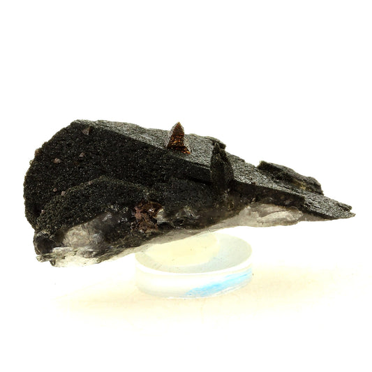 Anatase + Quartz + Chlorite. 60.0 carats. Les Rousses, Vaujany, Isère, France