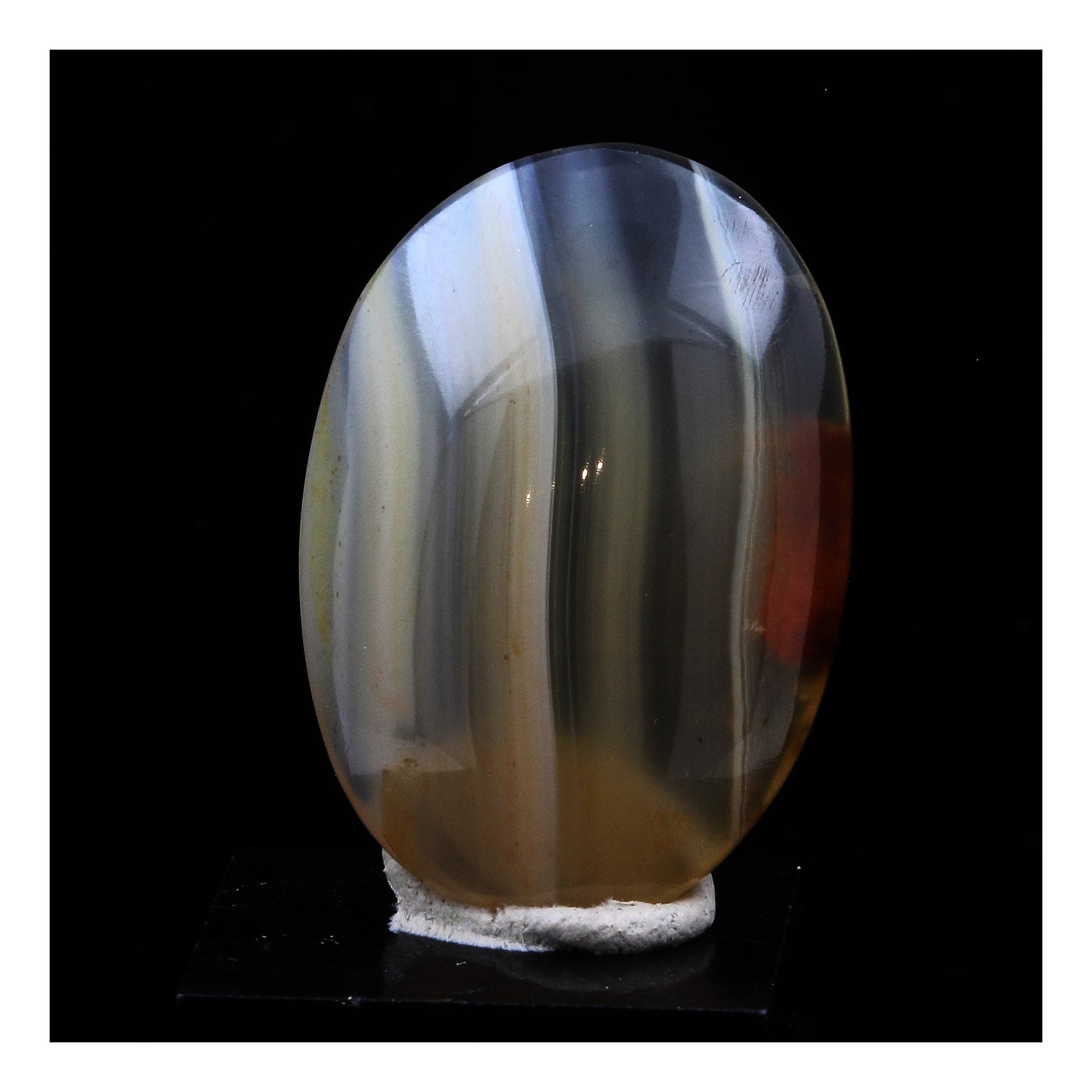 Agate rubanée en provenance de Ambato-Boeni, Boeny, Madagascar