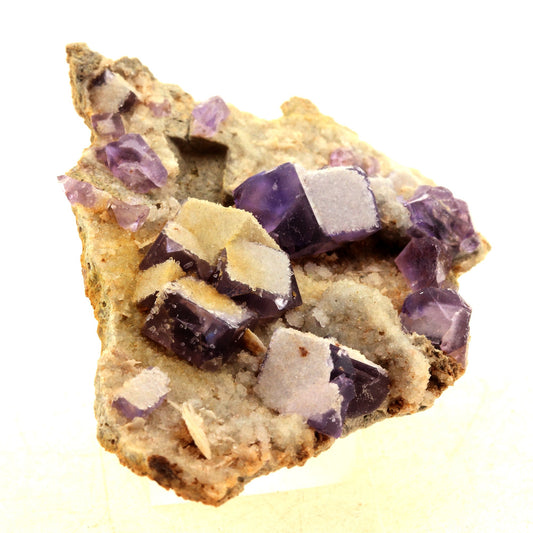 Fluorite. 119.0 carats. La Cabaña, Berbes, Asturias, Espagne