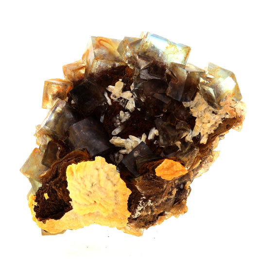 Fluorite. 89.0 carats. Okorusu Mine, Otjiwarongo District, Namibie