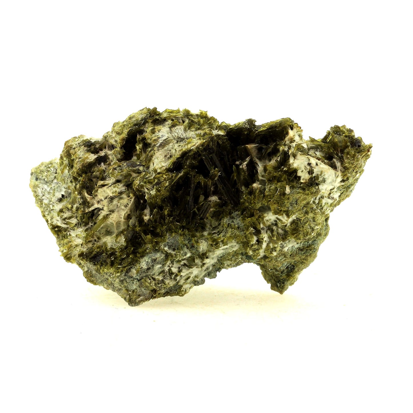 Epidote, Byssolite. 362.0 carats. Envers de Chamrousse, Belledonne, Isère, France