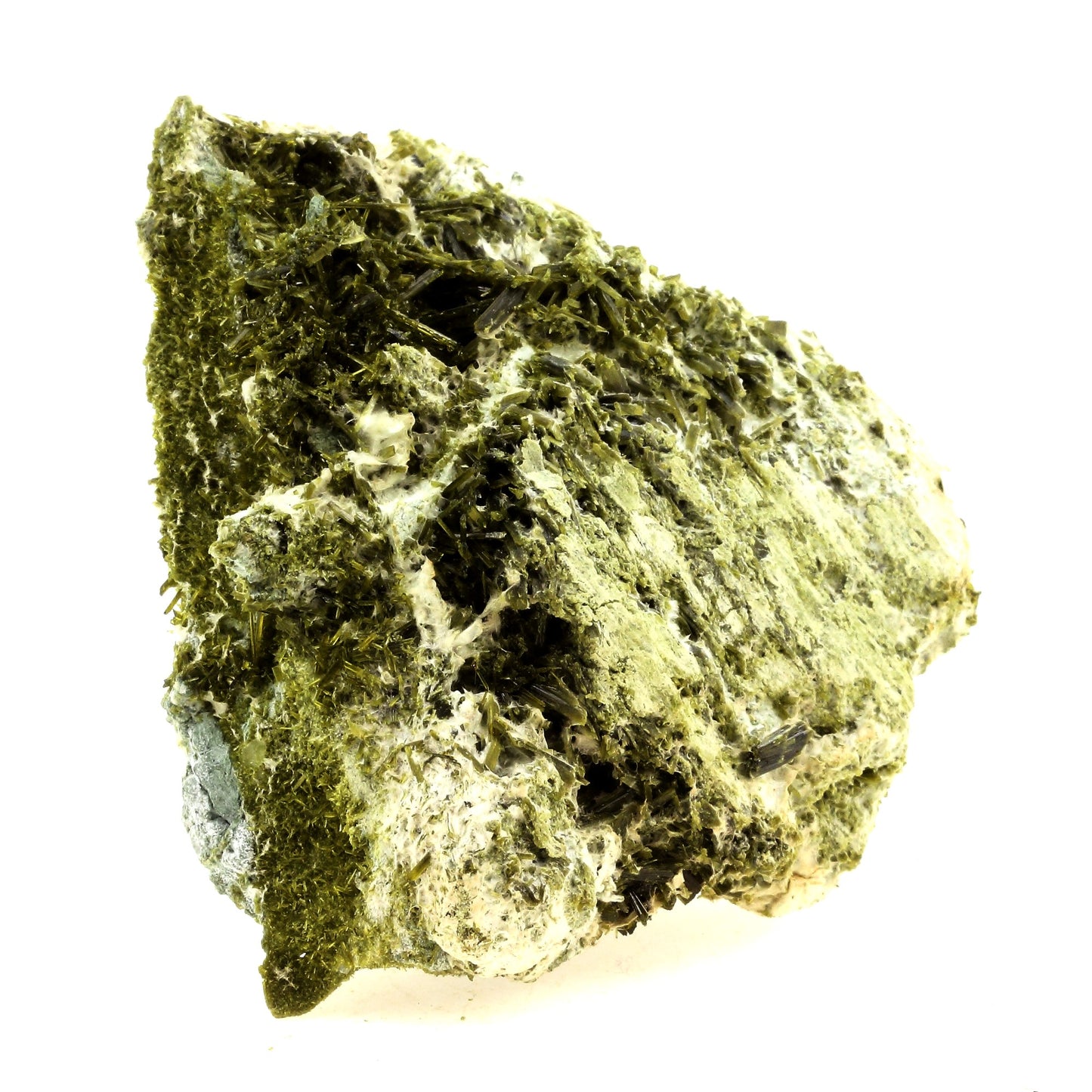 Epidote, Byssolite. 1853.0 carats. Envers de Chamrousse, Belledonne, Isère, France