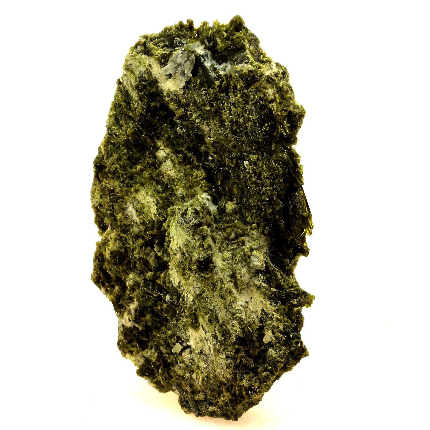 Epidote, Byssolite. 223.0 carats. Envers de Chamrousse, Belledonne, Isère, France