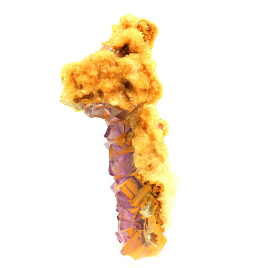 Fluorite Stalactite. 540.0 carats. Weishan Mine, Shandong, Chine