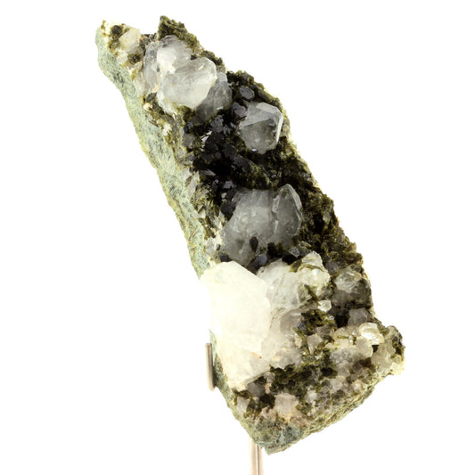 Quartz + Epidote. 772.0 carats. Saint-Véran, Hautes-Alpes, France