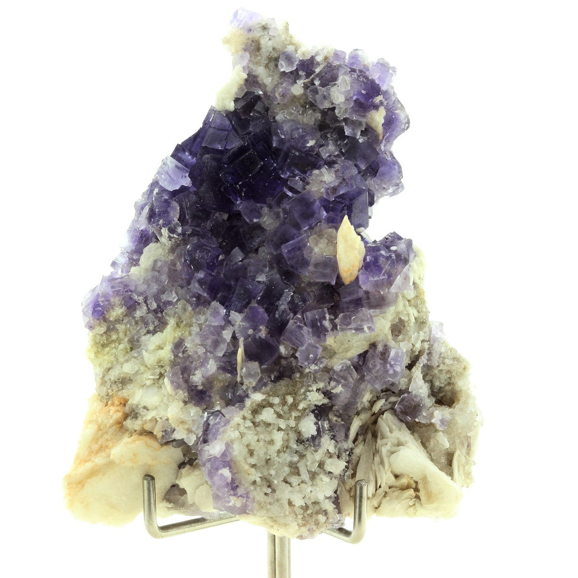 Fluorite + Baryte. 396.0 carats. Berbes, Asturias, Espagne