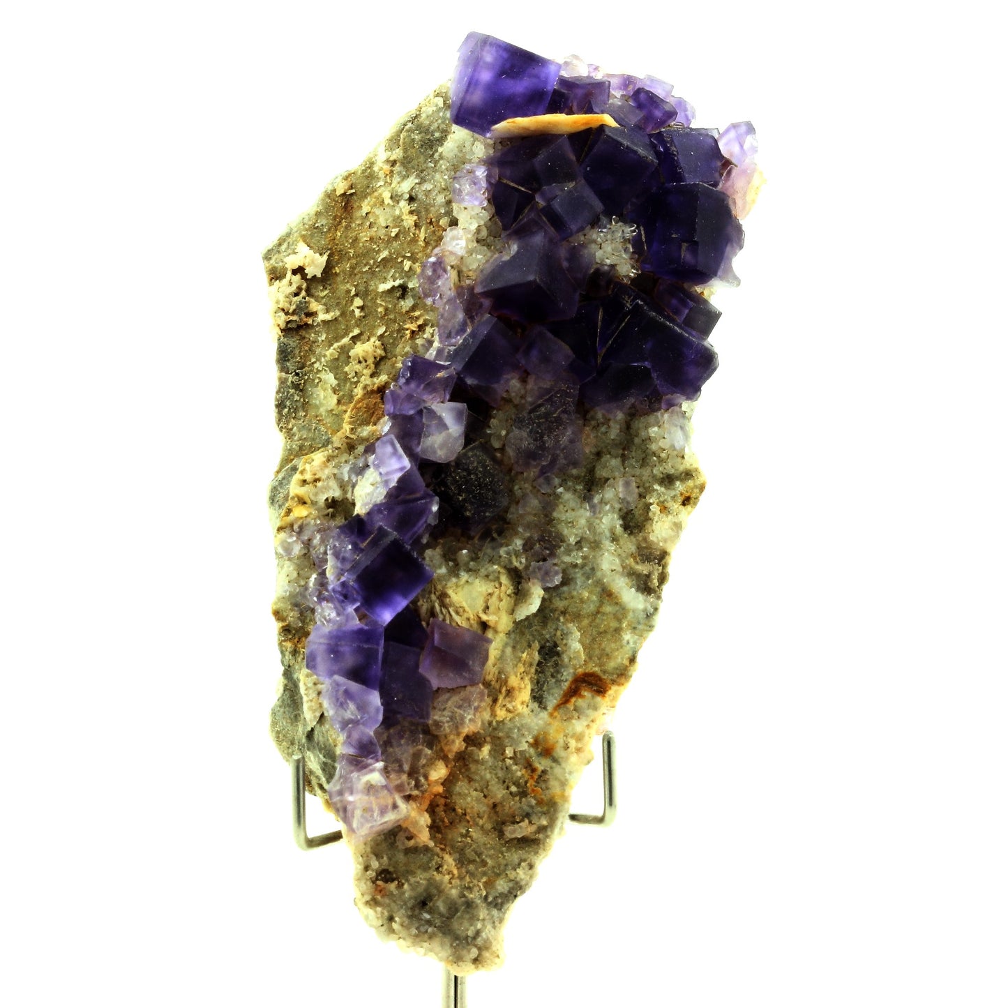 Fluorite + Quartz + Baryte. 672.5 carats. La Cabaña, Berbes, Asturias, Espagne
