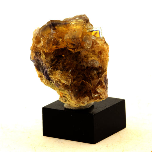 Fluorite. 98.0 carats. La Barre, Puy-de-Dôme, France