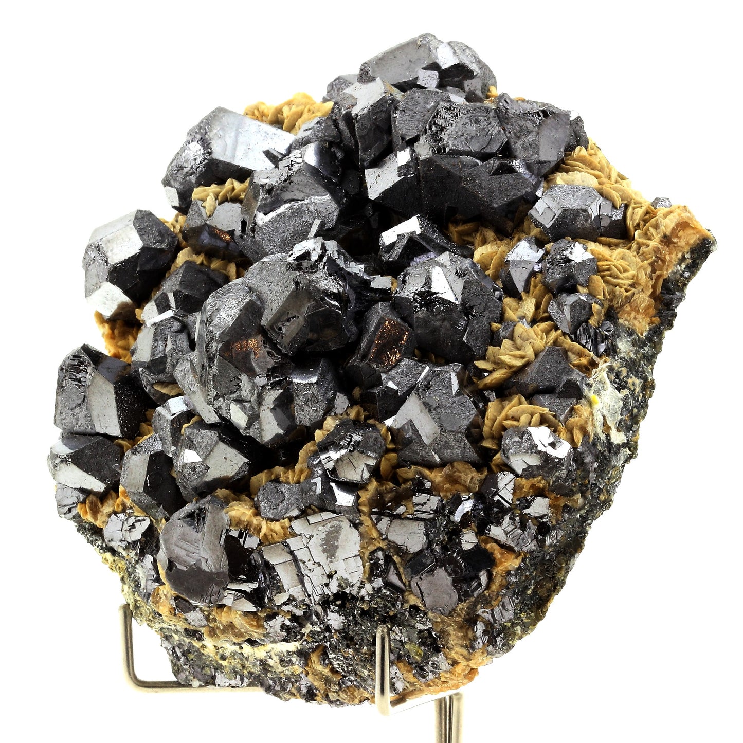 Galène + Siderite. 2293.5 carats. Cassandra Mines, Grèce