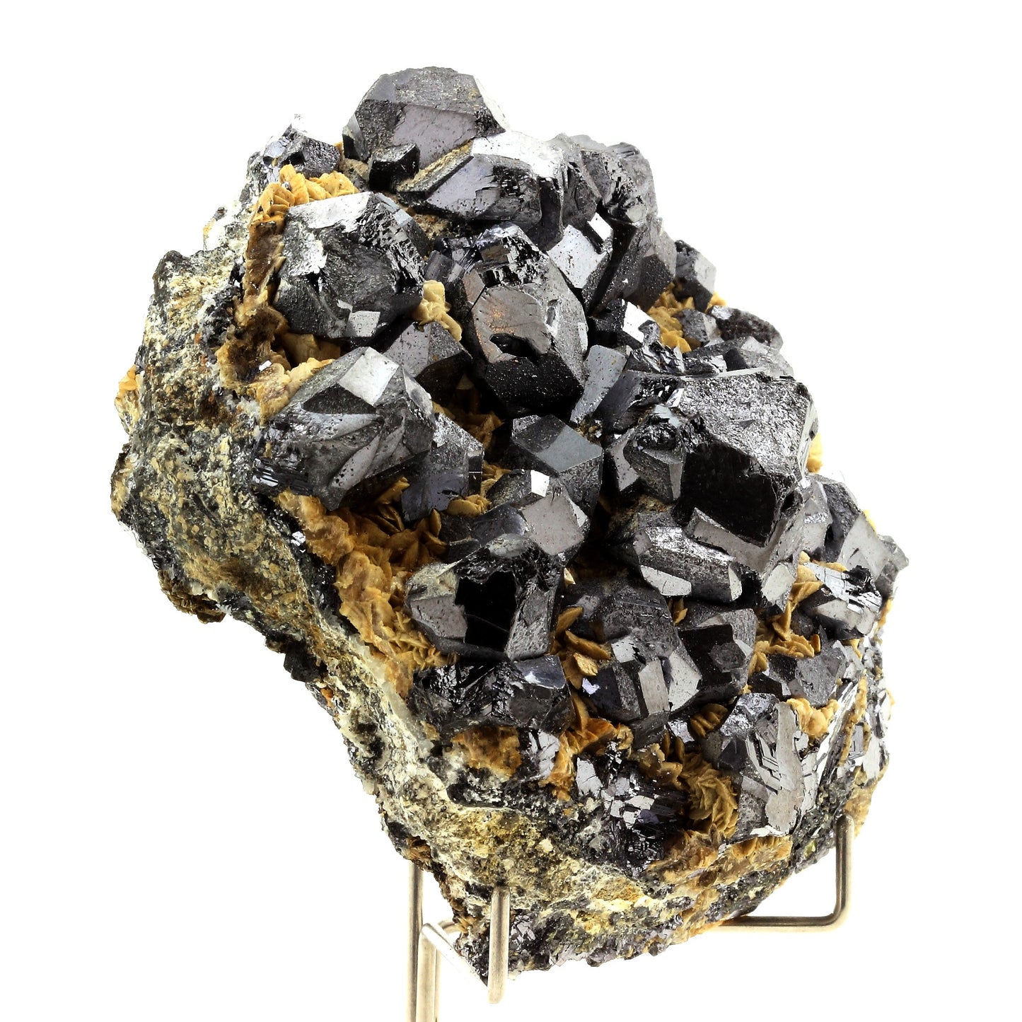 Galène + Siderite. 2293.5 carats. Cassandra Mines, Grèce