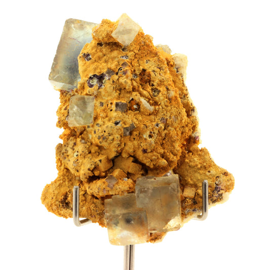Fluorite. 256.0 carats. Le Burg Mine, Tarn, France