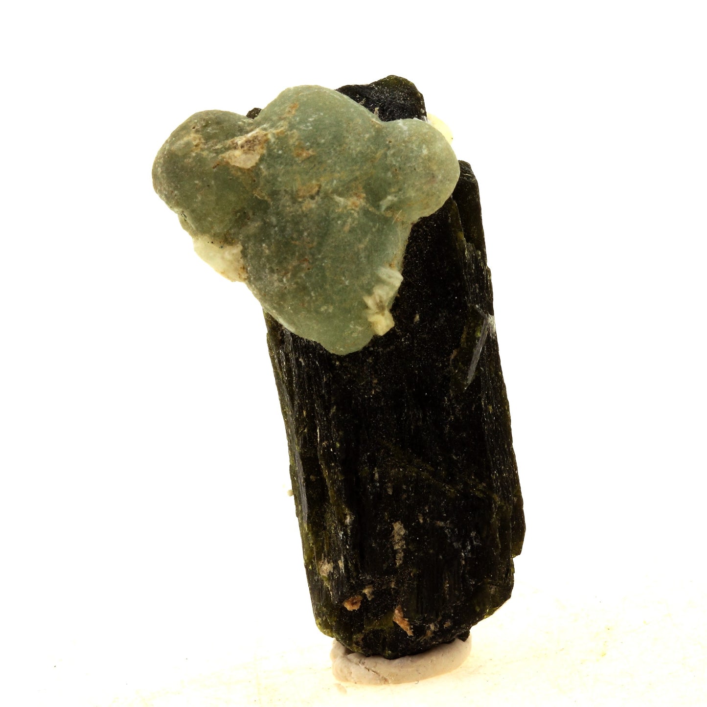 Prehnite + Epidote. 83.0 carats. Bendougou, Kayes, Mali