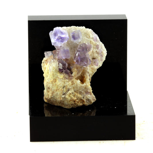 Fluorite + Quartz. 96.00 carats. La Cabaña, Berbes, Espagne