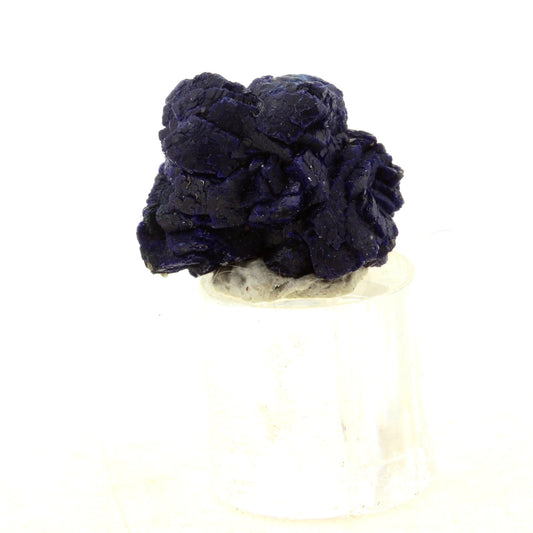 Azurite (Chessylite). 24.0 carats.  Chessy-les-Mines, France