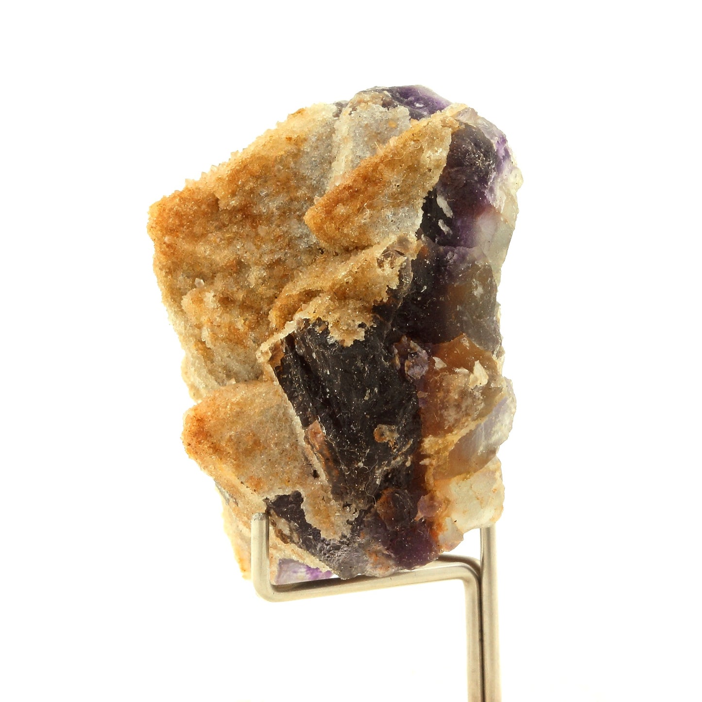 Fluorite + Quartz. 353.0 carats. Mine de Fonsante, Var, France