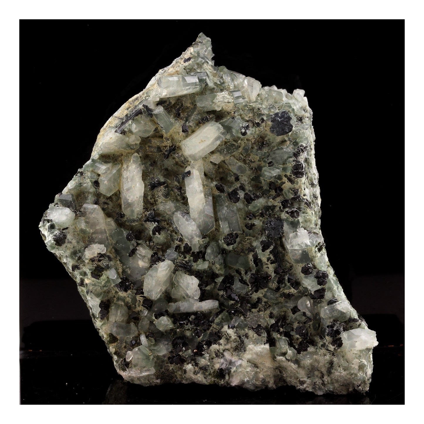 Albite + Epidote, 1465.0 carats,  Saint-Véran, Hautes-Alpes, France