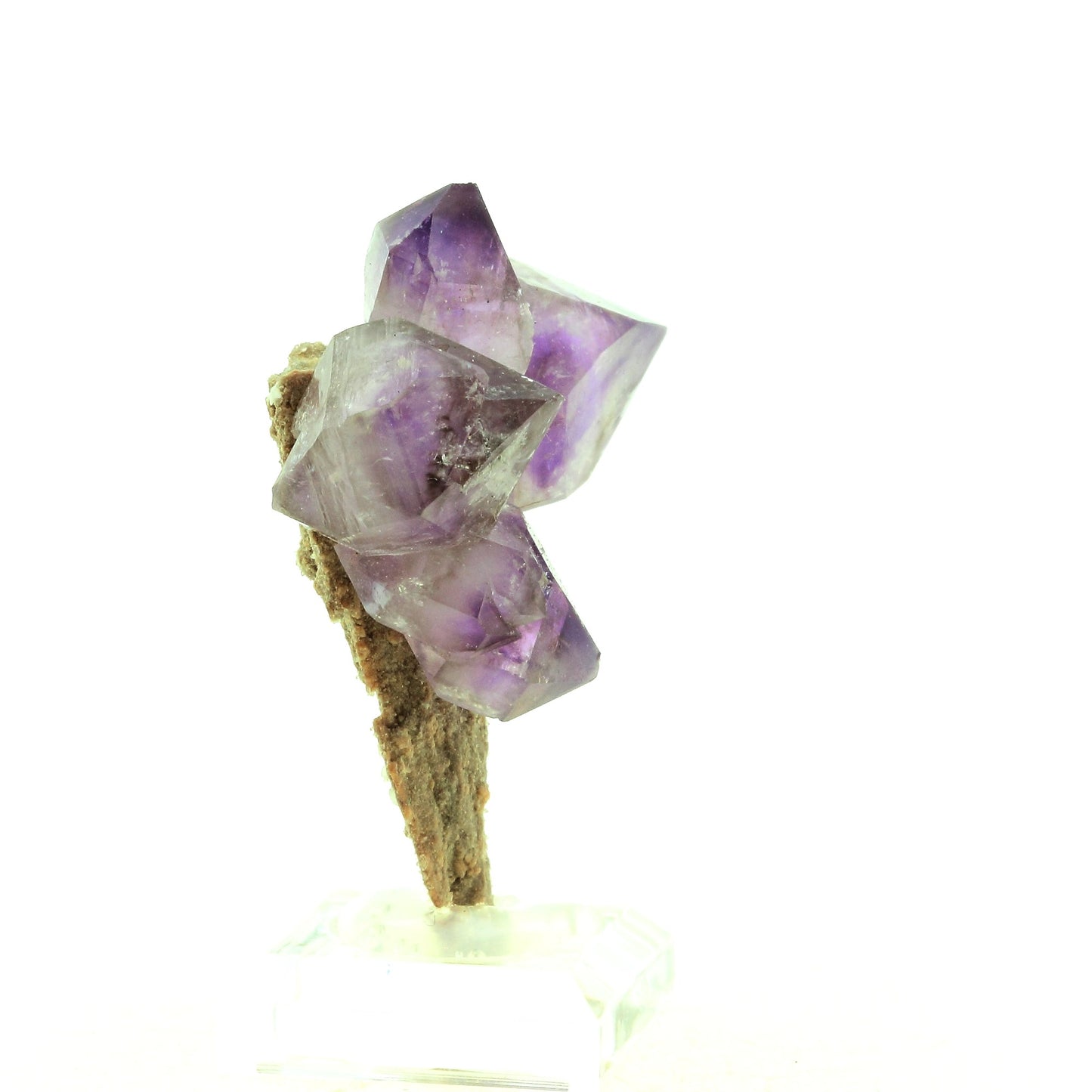 Quartz Améthyste. 101.0 carats. Balkhash, Karaganda, Kazakhstan