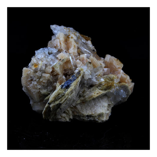 Siderite + Dolomite + Quartz. 124.0 carats. Pierre-Rousse Mine, Vizille, France