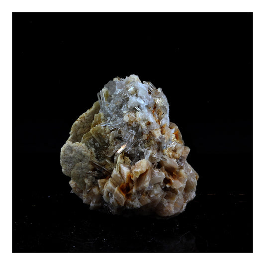 Siderite + Dolomite + Quartz. 89.15 carats. Pierre-Rousse Mine, Vizille, France