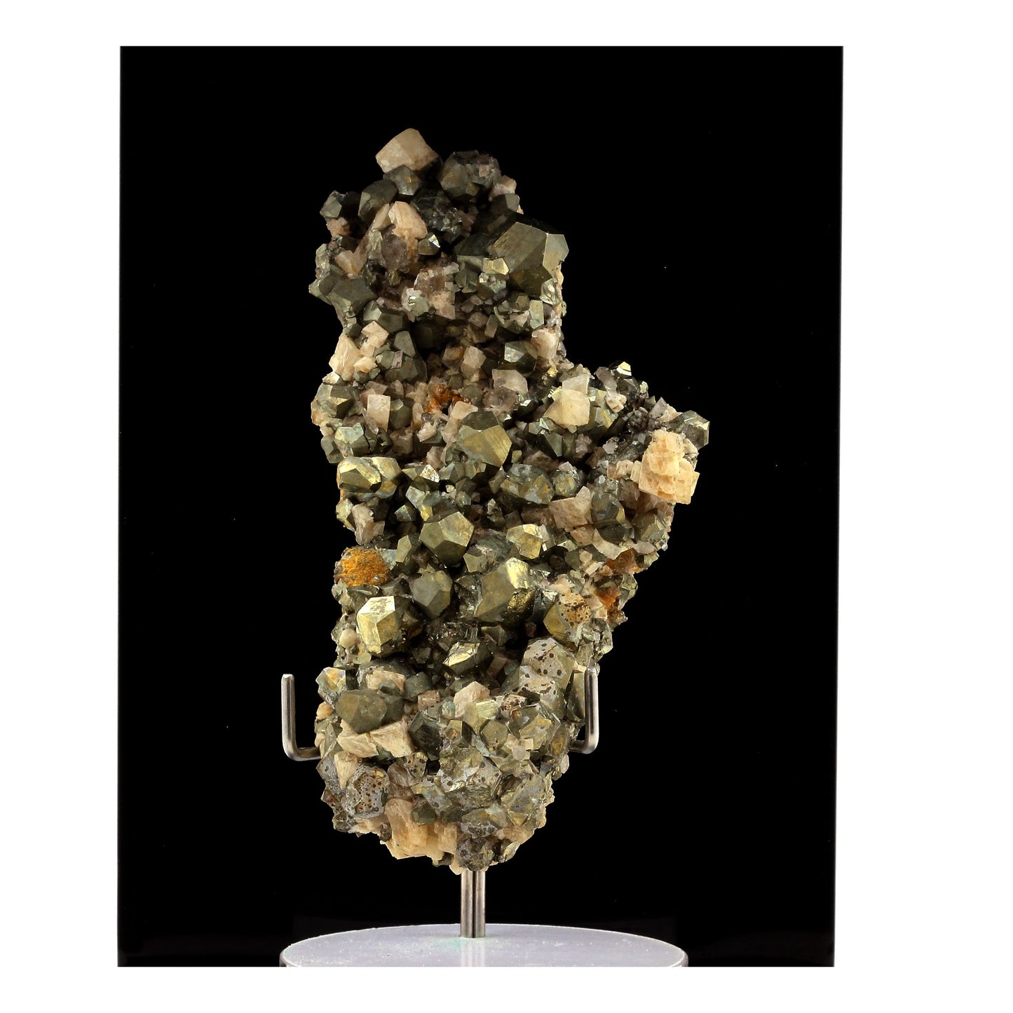 Pyrite + Dolomite. 608.90 carats. Mésage Mine, Saint-Pierre-de-Mésage, France