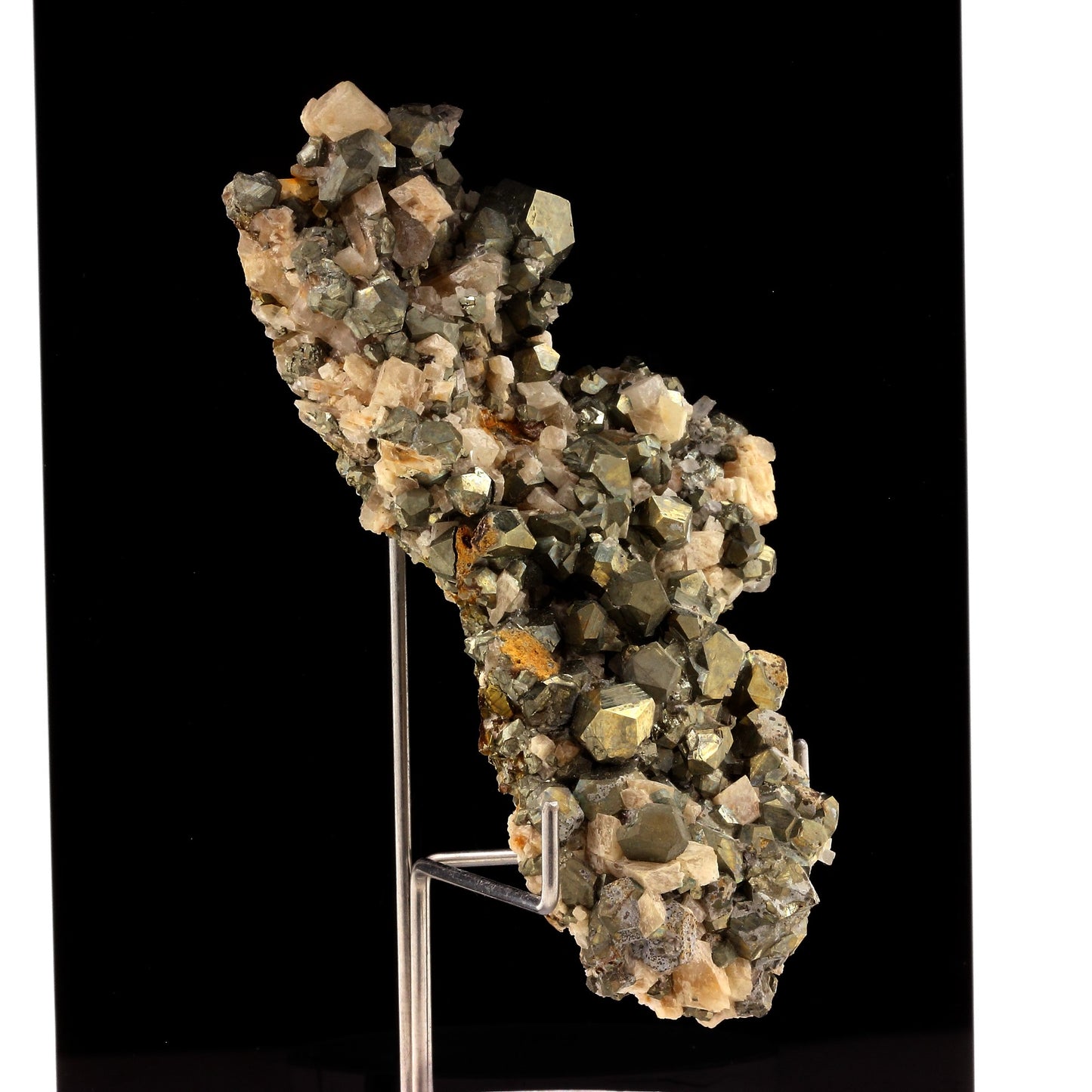 Pyrite + Dolomite. 608.90 carats. Mésage Mine, Saint-Pierre-de-Mésage, France