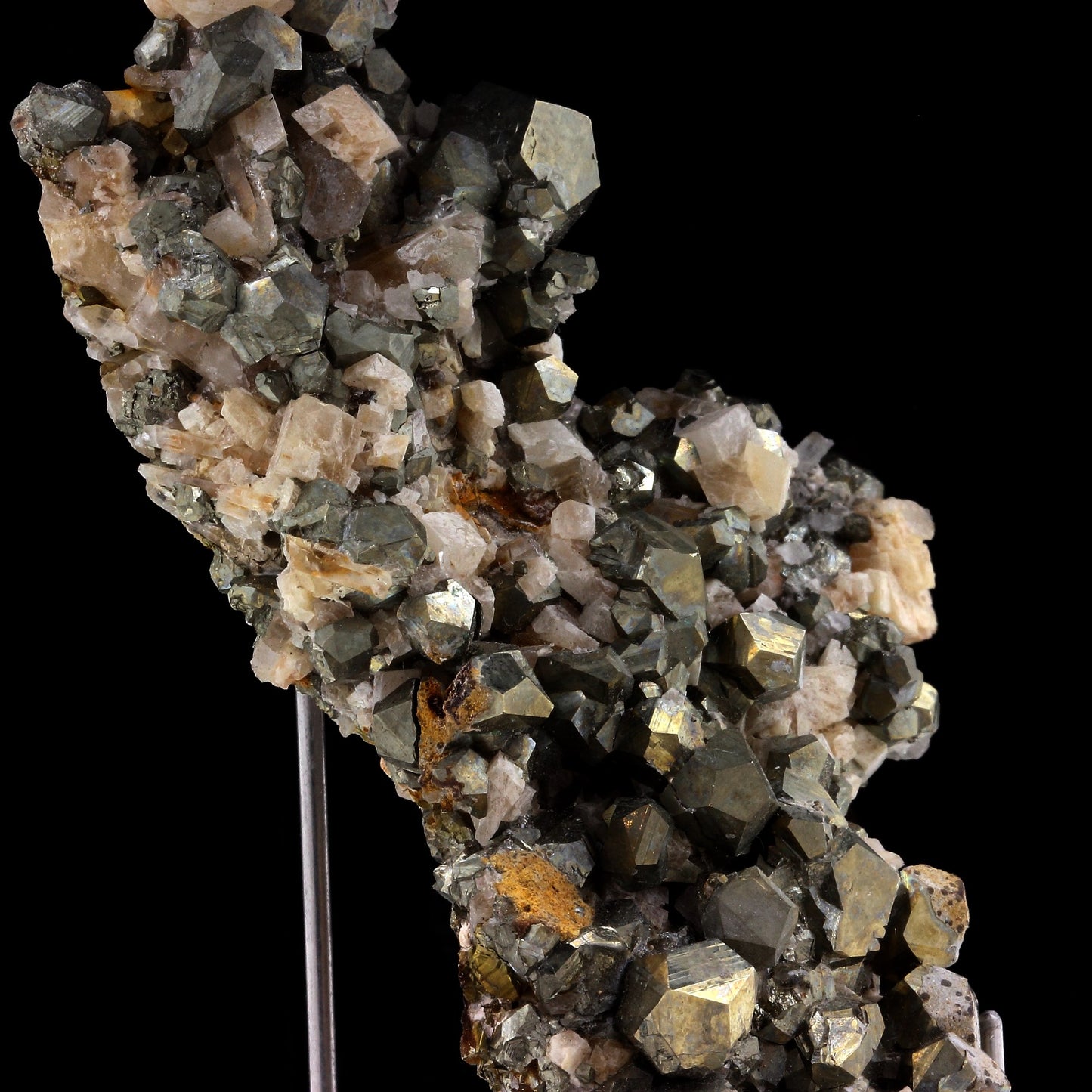 Pyrite + Dolomite. 608.90 carats. Mésage Mine, Saint-Pierre-de-Mésage, France