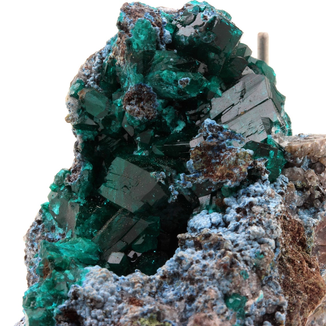 Dioptase. 448.5 carats. Pimbi hill, Mindouli, Congo