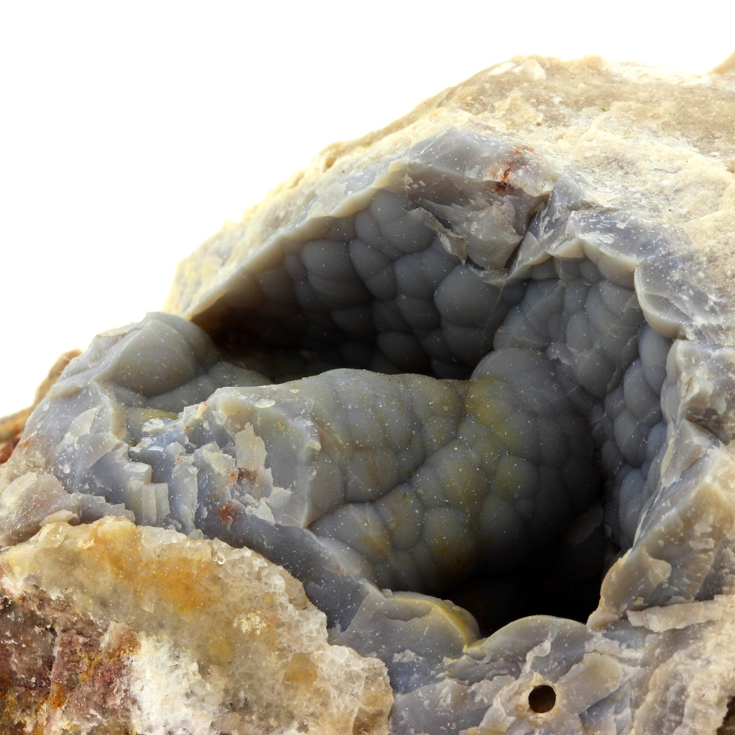 Calcédoine bleue, 1354.0 carats, Porcieu-Amblagnieu, Isère, France