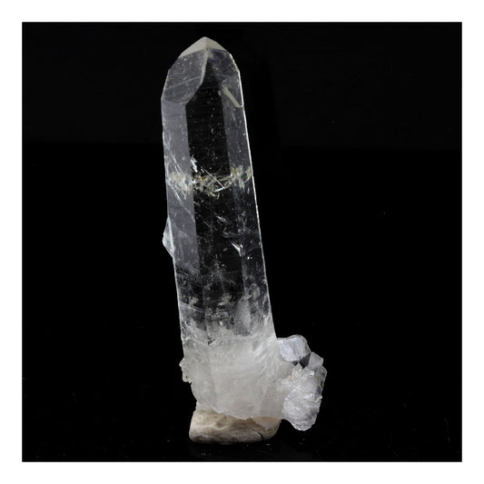 Quartz mineral. 30.67 carats La Gardette Mine, Bourg d'Oisans, Isère, France