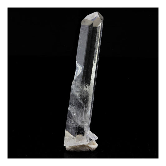 Quartz mineral. 22.39 carats La Gardette Mine, Bourg d'Oisans, Isère, France