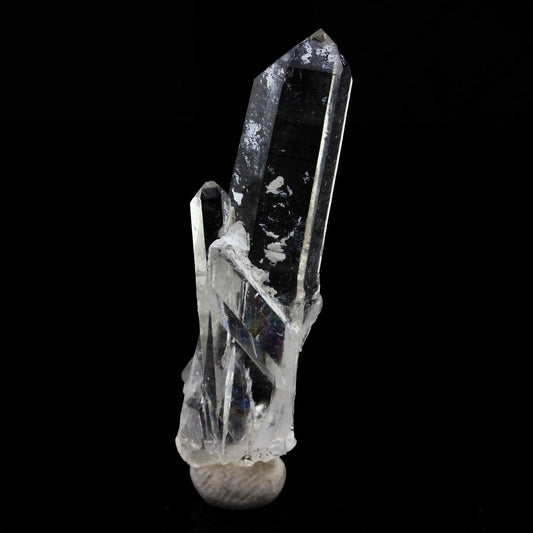 Quartz mineral. 21.44 carats La Gardette Mine, Bourg d'Oisans, Isère, France