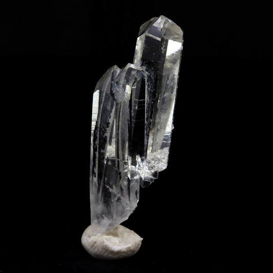 Quartz mineral. 25.01 carats La Gardette Mine, Bourg d'Oisans, Isère, France