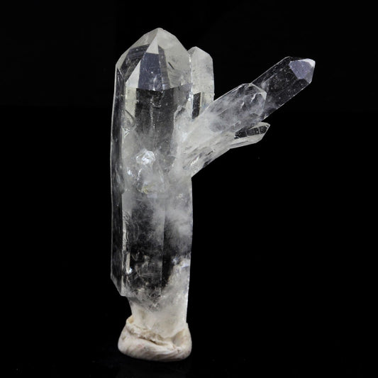 Quartz mineral. 38.78 carats La Gardette Mine, Bourg d'Oisans, Isère, France